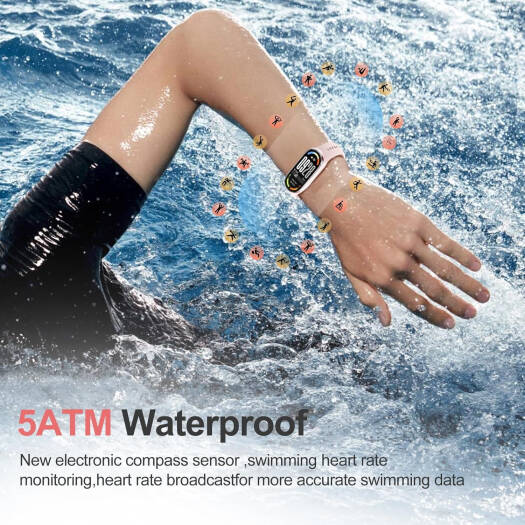 Xiaomi Smart Band 10 – 1.72" AMOLED Fitness Tracker with Blood Oxygen, Heart Rate Monitor & 5ATM Waterproof Design